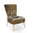 Floral Brown Polyester Blend 2 selected