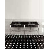 Madison Rectangular Dual Mount Bathroom Sink with Overflow