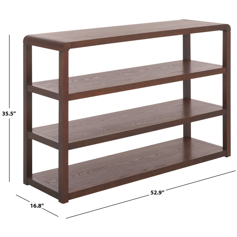 Omara Console Table, Brown