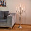 Candélabre en métal 5 lumières H 41,3 po