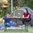 Nowah Rectangular Metal Folding Outdoor Camping Table , 22'' in. W 38'' in. D