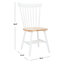 Chaise d'appoint à dossier Windsor en bois massif Matanna-171854002