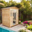 Sauna extérieur infrarouge lointain pour 4 personnes Lomant-101290787