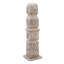 Décor de tribu ancienne 3,5 x 3,5 x 15,7 po, décoration de jardin intérieur / extérieur