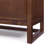 Ameer Modern Boho Solid Wood Sideboard Storage Cabinet with 3 Rattan Drawers & 2 Doors, Adjustable Shelves-2066598989