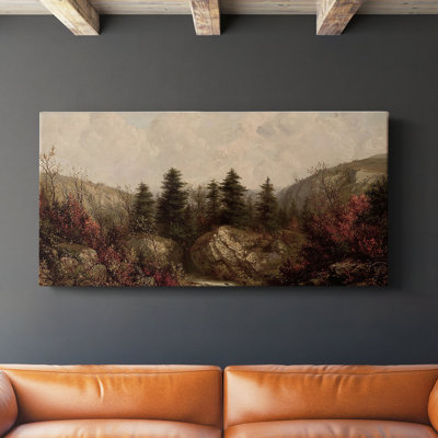 Série paysage - CDLIX - Toile tendue avec châssis - Prêt à accrocher