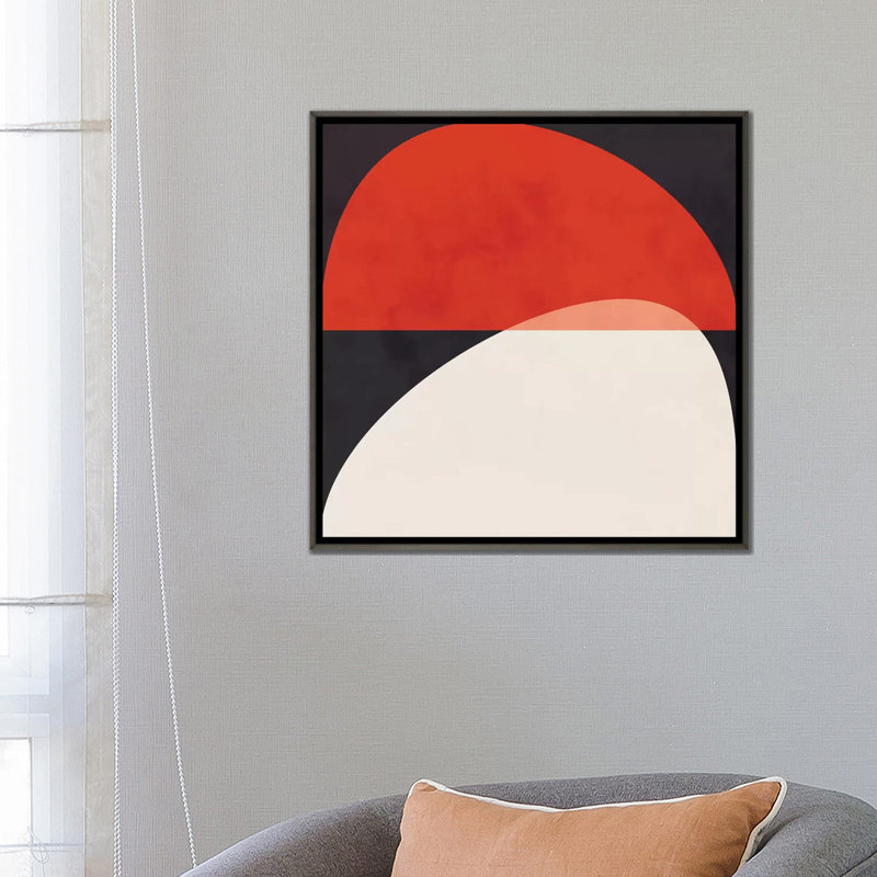 «Geometric Shapes I» par Ana Rut Bré - impression d'art graphique, Aucun mat, H 26 po x l 26 po x P 1,5 po