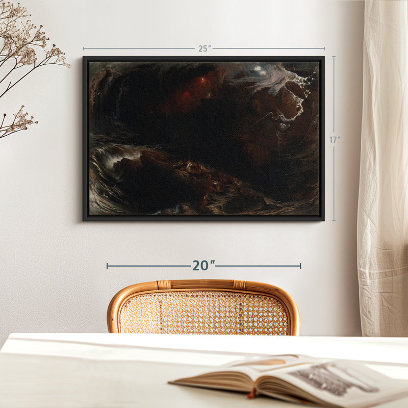 " The Deluge 1834 Wall Art ", 17" H x 25" W