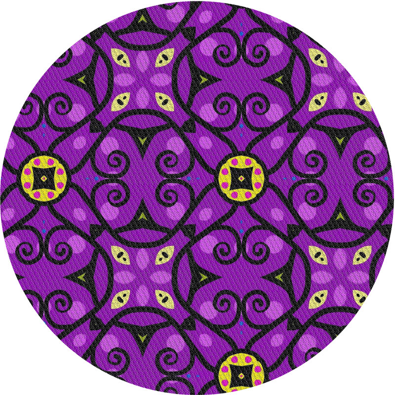 Indoor Rug, Round 8'