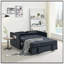 Versatile Twin Pull-Out Sofa Bed In Velvet With USB Charging, Perfect For Modern Living And Space Efficiency-1414062343