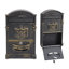 Metal Post Mounted Post Box