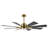 Avgoustinos DC Ceiling Fan with LED Light and Remote-483043450-482799530