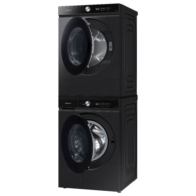 Samsung Bespoke Capacity Dryer, Electric, Brushed Black