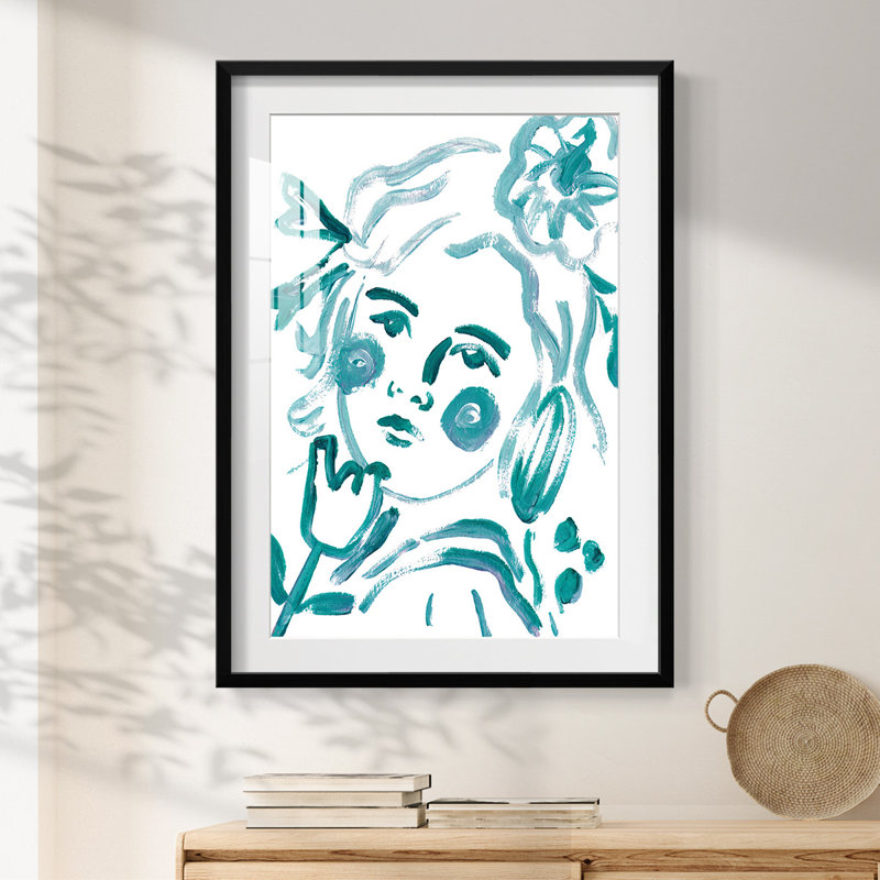 Rehearsal I -Galery, toile tendue, H 25,5 po x l 17,5 po, Noir