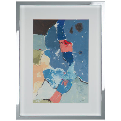 Cobalt Heights I Print by S.Stone