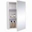 Cheree W 600mm H Surface Frameless Medicine Cabinet Mirror 3 Adjustable-1921381638