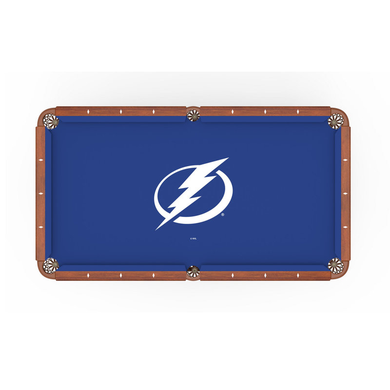 Chiffon pour table de billard NHL, 108 po, Tampa Bay Lightning