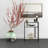 Adamsville 55.9cm Glass Top Console Table-1207625584