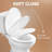 Slow Close Elongated Toilet Seat and Lid