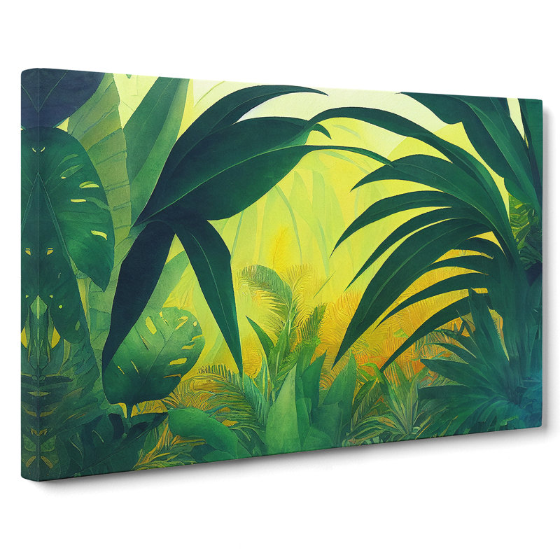 Jungle Vol.1 - Wrapped Canvas, 50cm H x 76cm W x 3cm D