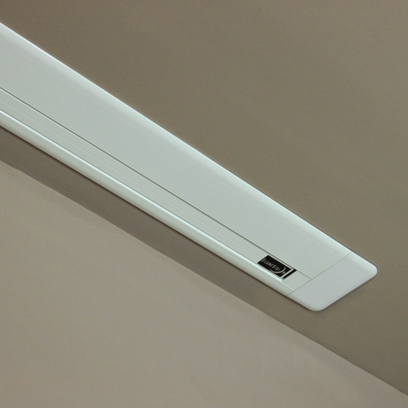 Écran de projection électrique blanc In-Ceiling Motorized, 106 po, Télé HD (16:9)