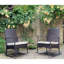 Oval 3 - Piece 2 - Person Outdoor Standing Height Table Set