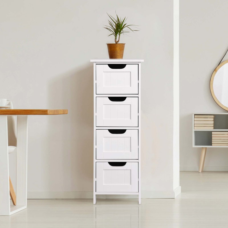 Armoire de rangement pour salle de bain, armoire autoportante