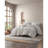 3 Piece Cotton Jacquard Duvet Set-Full/Queen