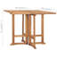 Lois Square Teak Solid Wood Outdoor Dining Table - 90 cm W 90 cm D
