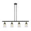 Luminaire suspendu linéaire pour îlot de cuisine à 4 lumières Greeley-31271245-27129662