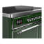 Majestic III Series 40 Inch Induction Range with 6 Induction Elements in Glossy Black (Copper Trim)-1354541644-1354541659