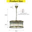 Ancika 6 - Light Chandelier