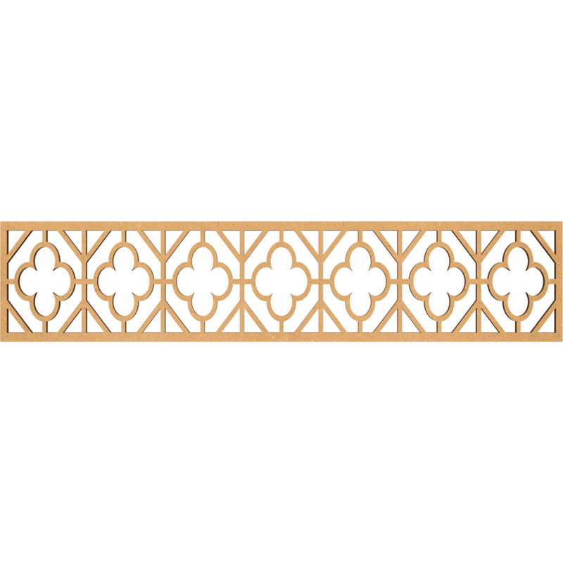 Moulure Hazelton, H 10 po x l 46,75 po x P 0,375 po, Bois aggloméré brut