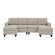 101" Wide Modular Sofa & Chaise with Ottoman