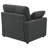 Roca Modular LAF Power Recliner Dark Grey