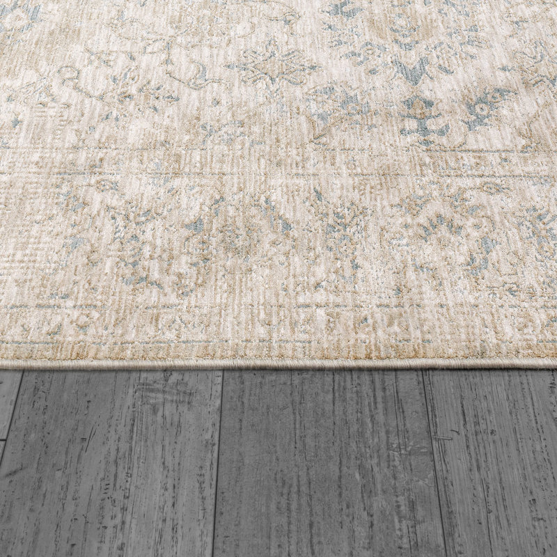 Tapis rectangulaire Dharm, Rectangle 2 pi 7 po x 4 pi 11 po