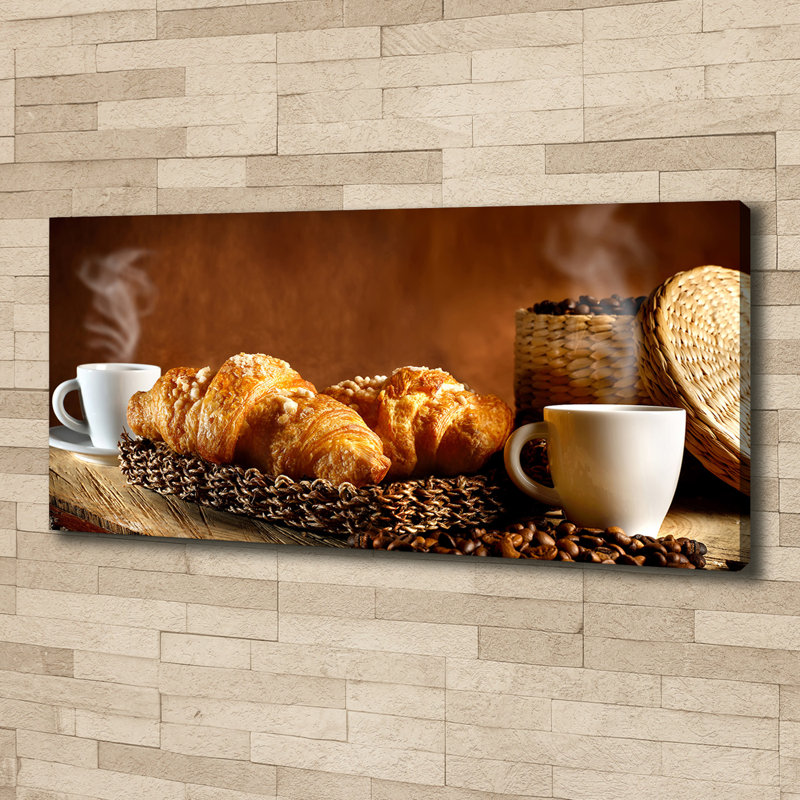 Breakfast - Wrapped Canvas Print