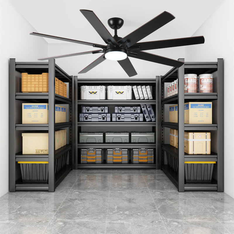 Grands ventilateurs de plafond de 72 pouces avec lumières et télécommande