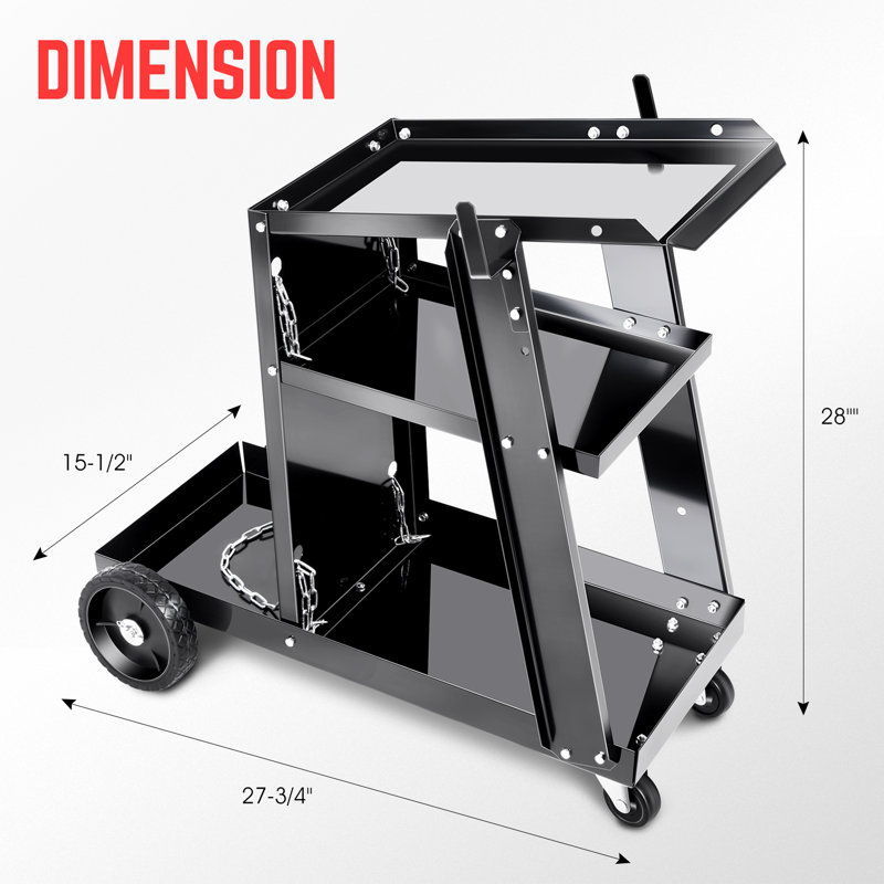4'' H x 14'' W Utility Cart
