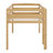 Wood Low Loft Bed With Ladder