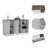 Versatile Kitchen Island with Abundant Storage and Stylish Design for Enhanced Cooking Experience