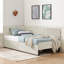 Lit simple au-dessus d'un lit double