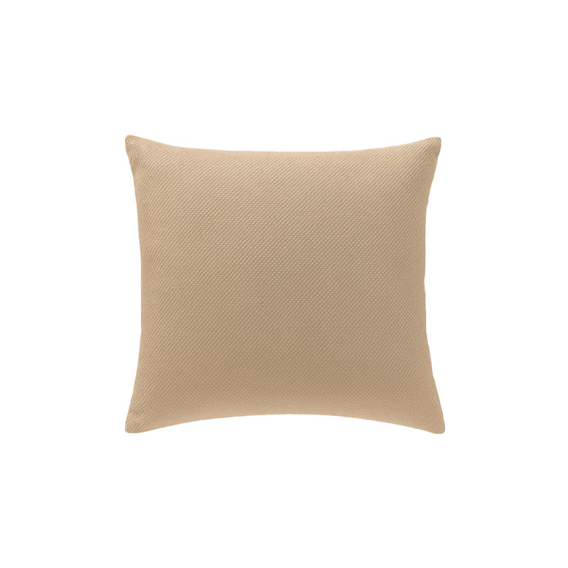 Warm Beige Drift Weave Indoor Outdoor Pillow Cover 20x20, Square 20", Pillow Cover Only - No Insert