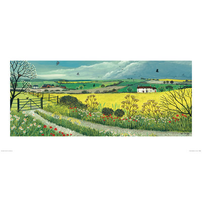 Canola Fields 1 Piece Wall Art