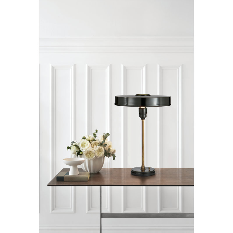 Thomas O'Brien Carlo Table Lamp, Antique Brass, Antique Brass