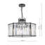 Azaia 5 - Light Satin Black Drum Pendant
