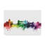 « rome italie horizon arc-en-ciel », impression sur toile tendue-653585504