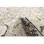 Tapis floral ivoire / brun Flatweave-1792897510