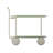 Moon Storage Cart For Living Room And Kitchen, Nordic Mobile Trolley With Double - Layer Shelf, T Shaped Structure, 0 Odor, Small Island Width, Rectangular Shape Kitchen Cart, Style Shelf Space,
