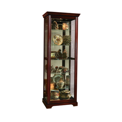 Goode Spenser Lighted Curio Cabinet